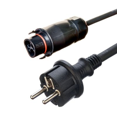 3M LY Berreti Bc01 H07rn-f 0.75mm 1mm 2 Core Rubber Wire 2m 3m 5m 10m Betteri Bc01 Female Schuko Cable Ac Extension Solar Cable