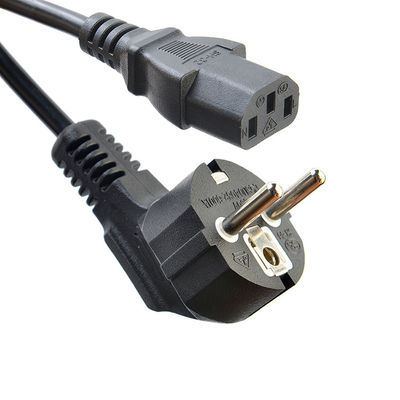 Korea KC Standard Power Cords Extension Cords with Male End CEE/16 3 Prong Schuko Plug Cable H05VV-F/H05RN-F 3x0.75-1.5MM2