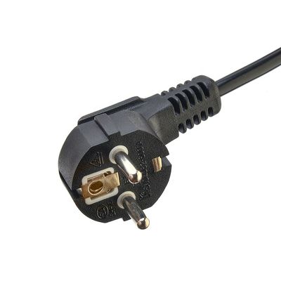 Korea KC Standard Power Cords Extension Cords with Male End CEE/16 3 Prong Schuko Plug Cable H05VV-F/H05RN-F 3x0.75-1.5MM2