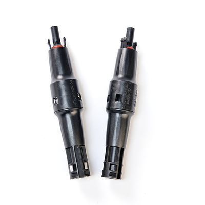 Stranded Conductor Overhead PV Cable Power Connector Socket with Fuse Waterpoof IP65 PPO Insulation and Tinned Copper Plated