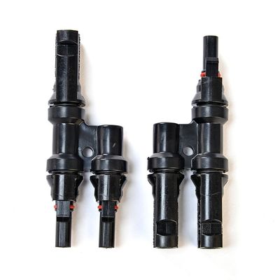 Stranded Conductor Overhead PV Cable Power Connector Socket with Fuse Waterpoof IP65 PPO Insulation and Tinned Copper Plated