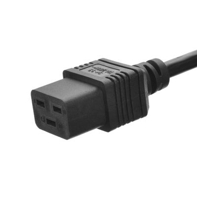 KC Standard C19 Connector Copper Power Cord Extension Cords with Insulation Protection H05VV-F/H05RN-F 3x0.75-1.5MM2