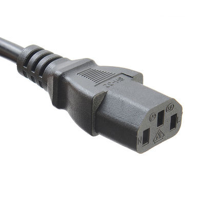 Black Cable South Africa SABS Standard Home Appliances Power Cords Extension Cords for Residential / General-Purpose