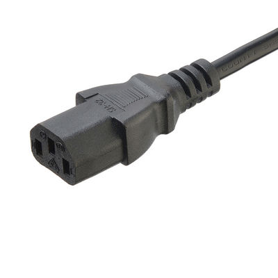 Black Cable South Africa SABS Standard Home Appliances Power Cords Extension Cords for Residential / General-Purpose