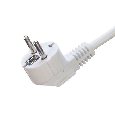 Eu Power Strip with 4 Outlet Power Strips Rated Current 10/16A White Surge Protector Cable H05VV-F 3x1.5mm2