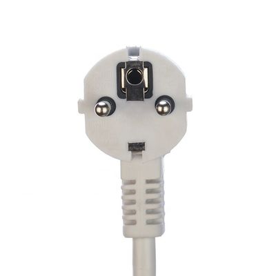 Eu Power Strip with 4 Outlet Power Strips Rated Current 10/16A White Surge Protector Cable H05VV-F 3x1.5mm2