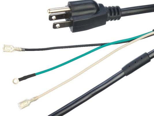 Power Cords Extension Cords ETL Standard Power Cord BROWN Length 5FT/OEM Black Plug Socket 2 Pin Power Cord for Home Appliance