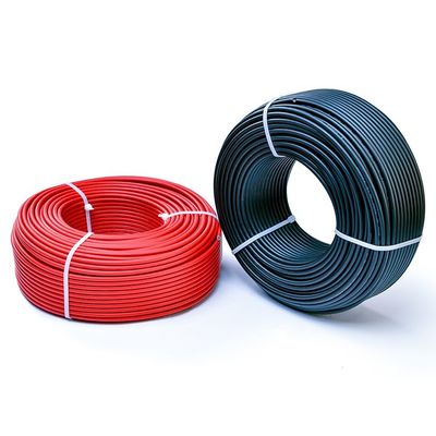 Temperature Range -40C To 90C Solar Energy System DC Cable 4mm and 6mm for Solar Panel 6 10 Sq Mm1500V XLPE Jacket