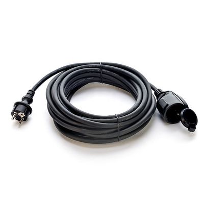 Oxygen Free Bared Stranded Copper Conductor Material AC Power Cord for Outdoor Industry 3m Black H07RN-F Eu Power Cord