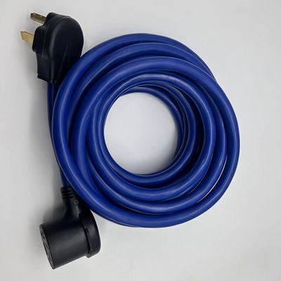 ETL Heavy Duty RV Extension Cord 30Amp 10-30P to 10-30R Cable 10AWG/3 STW 25FT for Generator Dryer and Trailer Camper