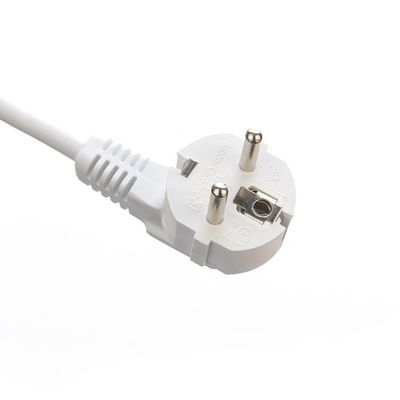 Various Standards 3*0.75mm Power Cable Multi Plug Power Socket Extension 3 Way Universal Extension Cable 250V/16A White