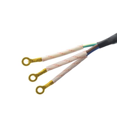 Electric Iron Power Supply Multi Color Cotton Braided Cable 100m Roll with VDE Approved Plug and PVC/Rubber Insulation