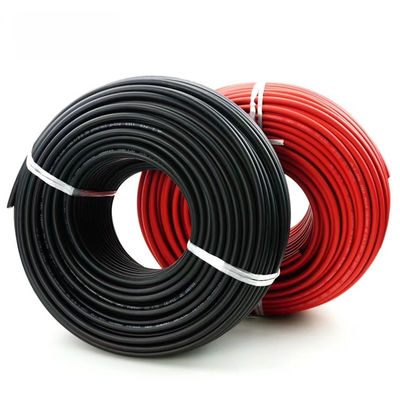 Stranded Copper Conductor TUV Certificated DC 1500V H1Z2Z2-K 25mm Solar PV Cable for 250w Poly PV System TUV Certified
