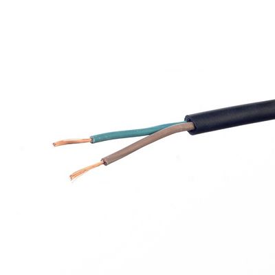 VDE Standard H05rr f Rubber Power Cable 2x0.75 Electrical for Household Appliance -5C To 70C 2C X0.75MM2 Normal Sections