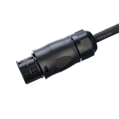 Oxygen Free Bared Stranded Copper Conductor Solar Photovoltaic Micro Inverter Cable for Betteri BC01 Schuko Plug IP68