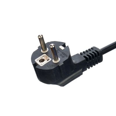 VDE/SNI/KC Plug Type 3 Round Pin Schuko Extension Cord for Stove and Oven Open End Design