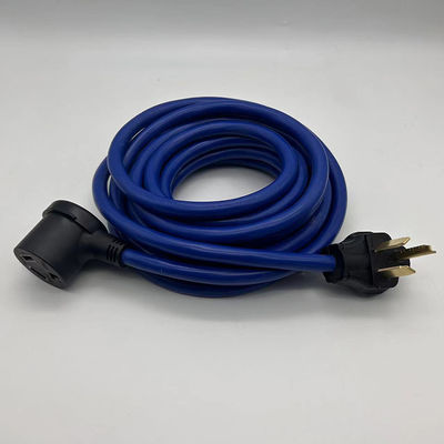 20A 110V Electrical Cable and Extension Wre 50 Amp Rv Extension Cord Heavy Duty Nema 3 Pin 10-50P Plug STJW 3/14 3/12 3/10 AWG 10-50