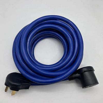 20A 110V Electrical Cable and Extension Wre 50 Amp Rv Extension Cord Heavy Duty Nema 3 Pin 10-50P Plug STJW 3/14 3/12 3/10 AWG 10-50