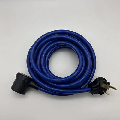 20A 110V Electrical Cable and Extension Wre 50 Amp Rv Extension Cord Heavy Duty Nema 3 Pin 10-50P Plug STJW 3/14 3/12 3/10 AWG 10-50