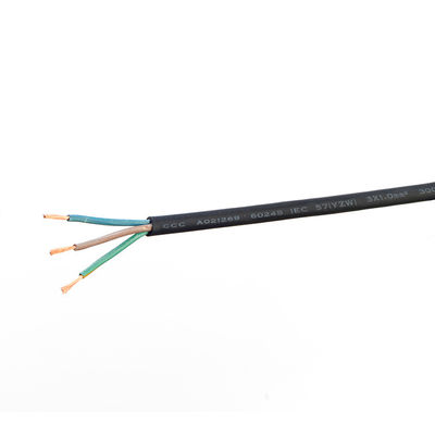 VDE Standard 16A/250V H07rn-f Power Cord for Household Appliances 2 Core or 3phase Power Cable H05 Rr Indoor Normal Sections
