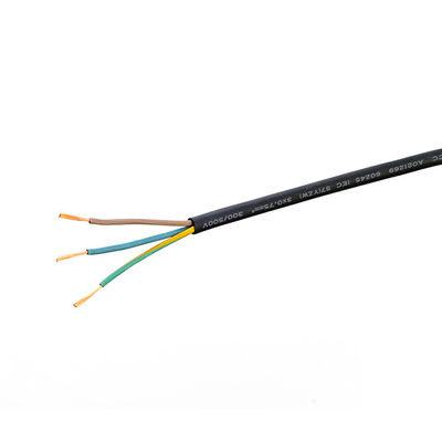 VDE Standard 16A/250V H07rn-f Power Cord for Household Appliances 2 Core or 3phase Power Cable H05 Rr Indoor Normal Sections
