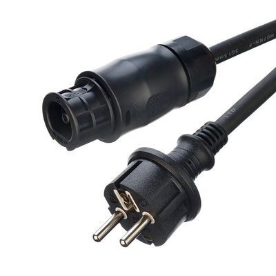 Betteri BC01 Schuko Plug and IP68 Solar Panel Wire Connector for Solar Panel Inverter H07RN-F 3X2.5MM2 Power Cable