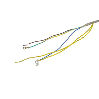Power Cord Eu Plug With Open Ended Stripped Rings H05vv-f 3g1.0mm2 Cee7/7 Euro Power Cable 1.5mm and Standard Grounding
