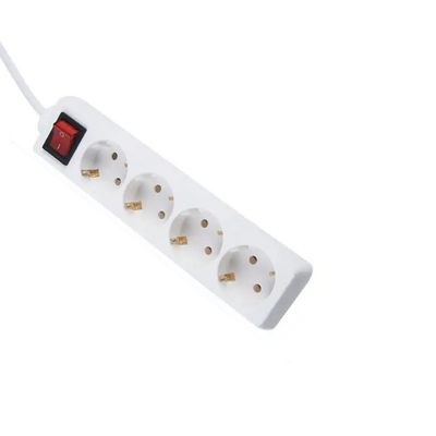 250V Extension Cord Universal Socket 3M 5M Cable 4-Hole Power Strip 3x4 Power Cable 16A for Multiple Outlets and Devices