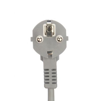 16A Plug VDE H05vv-f 3g1.0mm2 Wire Stripped with Open Ended Customized AC Computer Power Euro Cord Best Welcome Fashion