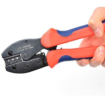 Solar System Tool Fit Cable Square Range 2.5MM2/4MM2/6MM2 PV Cable Stripping and Crimping Tool Kits for PV004 Connectors