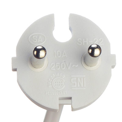 1.8M SNI 2 Pin Prong Eu Cable Power Supply Cord to Iec C7 H05vvh2 f 2x0.75mm2 Ac Power Cable for Appliances Kitchen Home