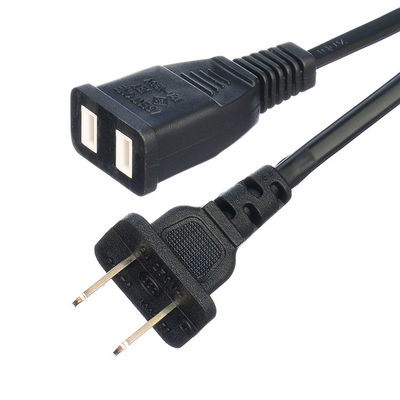 PSE Certificated Power Plug for Home Appliance Extension Cord JAPANESE Standard 2 Flat Poles 125V Rated Voltage WIFI NO