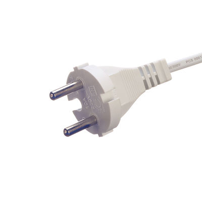 Desktop Computer H05vv Kabel Mit Schukostecker SNI Certificated Ac Power Cord 2 Pins Eu 1.5m with Rubber Jacket Material