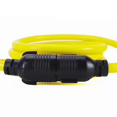 ETL Listed 3 Prong 30 Amp Generator Cord 25 Feet Heavy Duty NEMA L5-30P/L5-30R 10 Gauge 125V SJTW Lock Generator Extension Cord