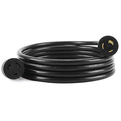 AC Power Cord 50FT ETL Listed NEMA 6-20 Extension Cord 6-20P to 6-20R for Mobile EV Level 2 Charging Heavy Duty 250V 20A