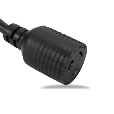 AC Power Cord 50FT ETL Listed NEMA 6-20 Extension Cord 6-20P to 6-20R for Mobile EV Level 2 Charging Heavy Duty 250V 20A