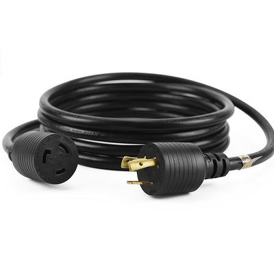 AC Power Cord 50FT ETL Listed NEMA 6-20 Extension Cord 6-20P to 6-20R for Mobile EV Level 2 Charging Heavy Duty 250V 20A