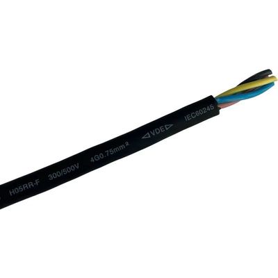 Long-Lasting Performance Multicore Copper Wire Power Cord 2/3/4/5/6 Core Pvc Rubber Cable 10A 250V Sheathed Wire