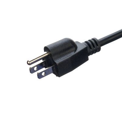 125V AC Power Cord for Dishwasher Freezer 220V Extension ETL Approved USA NEMA 5-15P to IEC C13 Stripped End 18AWG 220V