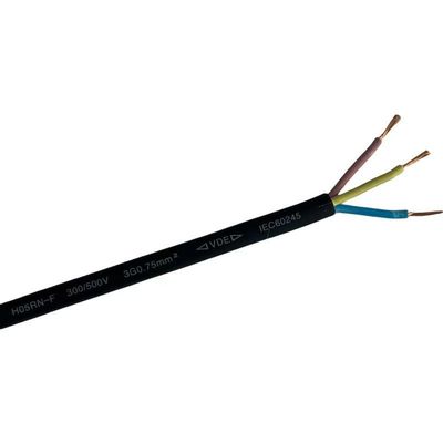 Long-Lasting Performance Multicore Copper Wire Power Cord 2/3/4/5/6 Core Pvc Rubber Cable 10A 250V Sheathed Wire