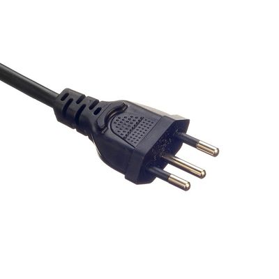 Oxygen Free Bared Stranded Copper Conductor 16A/250V VDE H05VV-F PVC Cable with EU Plug Power Cord