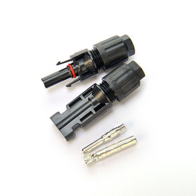 TUV Certificated H1Z2Z2-K 1X4mm2 PV Cable with PV004 Connector Temperature Range -40C To 90C 100M/1roll Length UV Protected