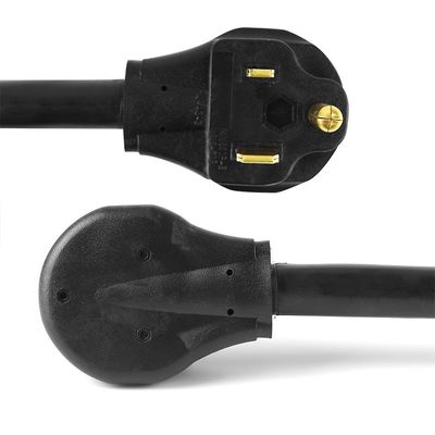 US Plug Standard NEMA 6-50P Male to NEMA L14-30R Female Welder Plug Adapter 250V Extension Cord with 3 Prong Locked Socket