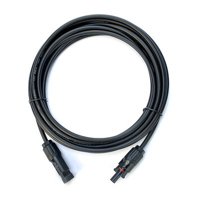 1x4mm2 XLPO XLPE PV Cable Power Cords Extension Cords with Tinned Cooper and PV004 Connector TUV Approved UV Protection