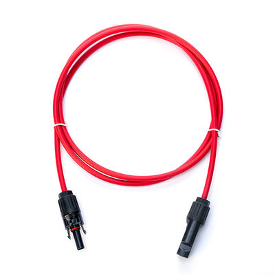 1x4mm2 XLPO XLPE PV Cable Power Cords Extension Cords with Tinned Cooper and PV004 Connector TUV Approved UV Protection