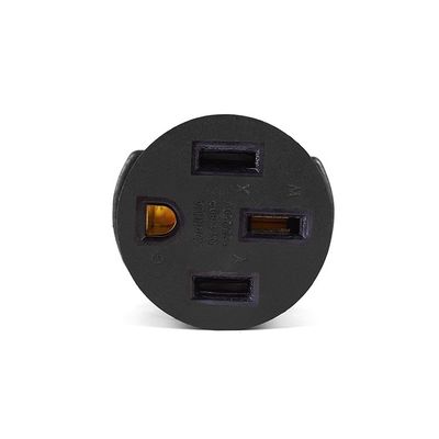 20A Rated Current NEMA 14-30P to 10-50R 30 Amp Male Plug to 50 Amp Female Receptacle Adapter for Generator Welder Dryer