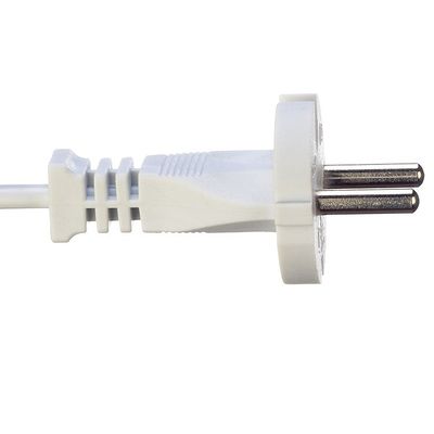 Top Rated SNI Standard 10A 2 Pin Prong H05vvh2 f 2x0.75mm2 AC Power Cable for Your Home Kitchen Appliances