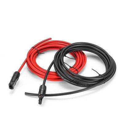 PV Solar Cable Single-core PV Cable for Solar Energy Systems Normal Sections 1C X56/0.285MM Length 100M/1roll Red Black