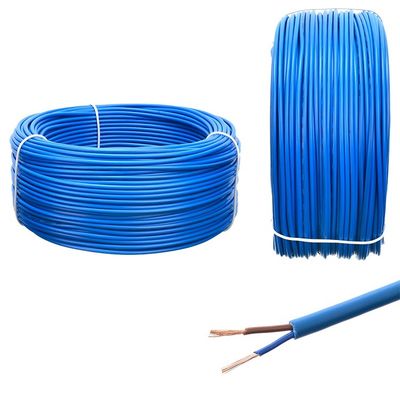 2CX28/0.15MM Blue RVV/RVVP Cable 2*0.75mm Flexible Core Two Core Wire Copper Conductor for PS3 Power Cable VDE Standard