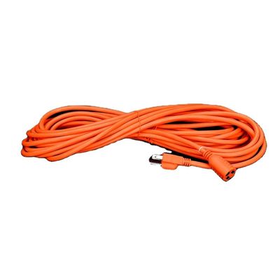 Customized Length Outdoor Plug Extension Cord Orange Universal Power Cord for NEMA Male End Type in Outdoor Environments